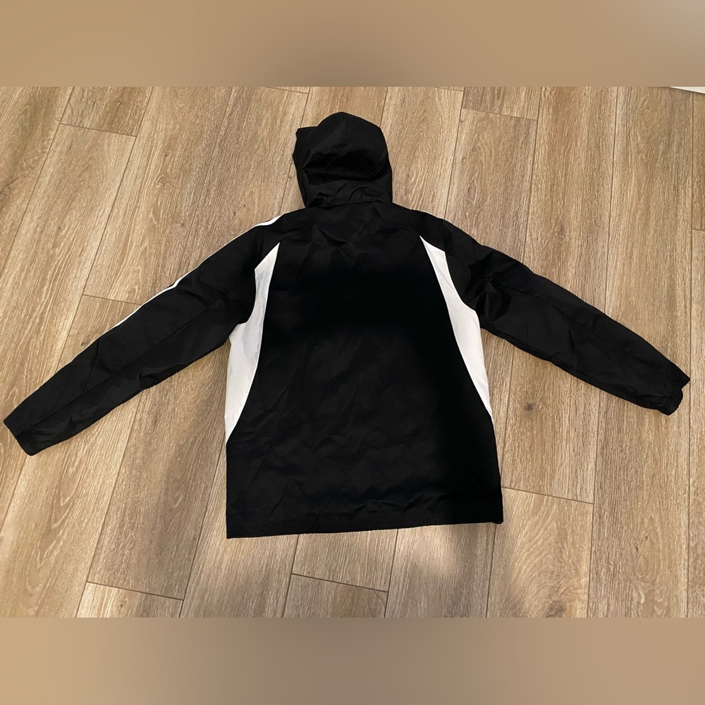 Men’s Adidas Black and White Track Jacket - Picture 2 of 3